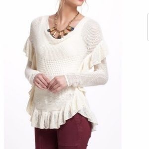 Anthropologie Angel of the North sweater
